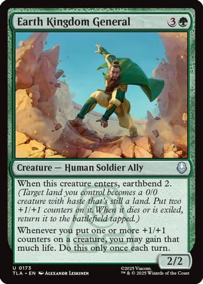 Earth Kingdom General Avatar: The Last Airbender Magic card