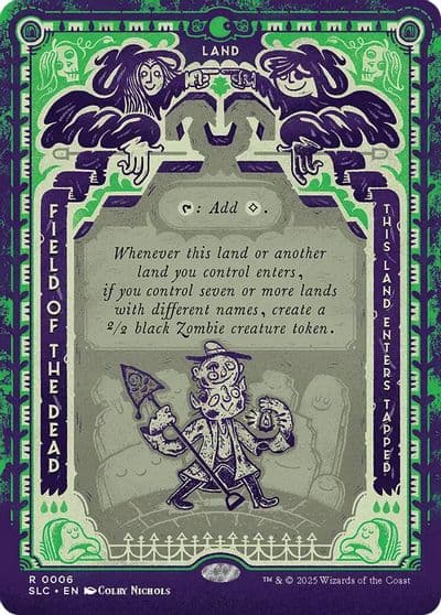 Field of the Dead Secret Lair Countdown Kit Magic card