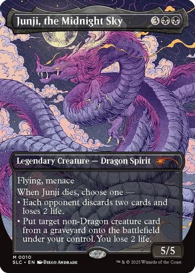 Junji the Midnight Sky Secret Lair Countdown Kit Magic card