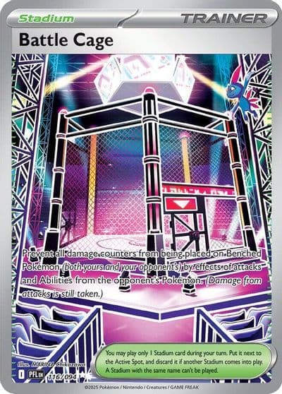 Battle Cage ME02: Phantasmal Flames Pokemon card