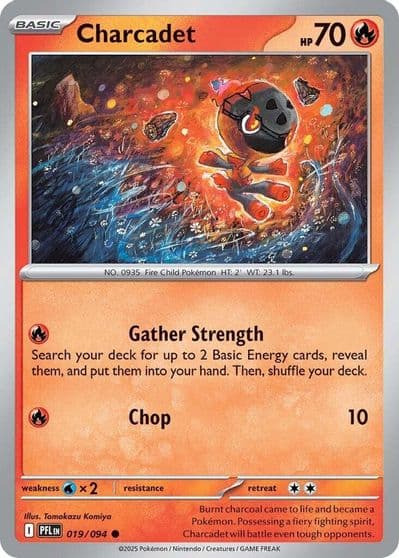 Charcadet ME02: Phantasmal Flames Pokemon card