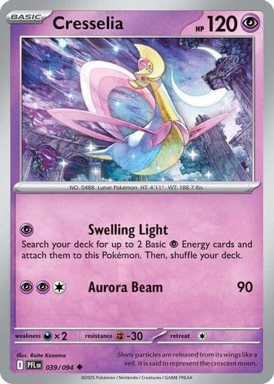 Cresselia ME02: Phantasmal Flames Pokemon card