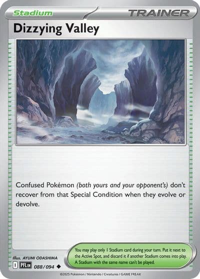 Dizzying Valley ME02: Phantasmal Flames Pokemon card