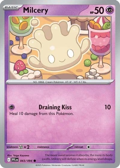 Milcery ME02: Phantasmal Flames Pokemon card