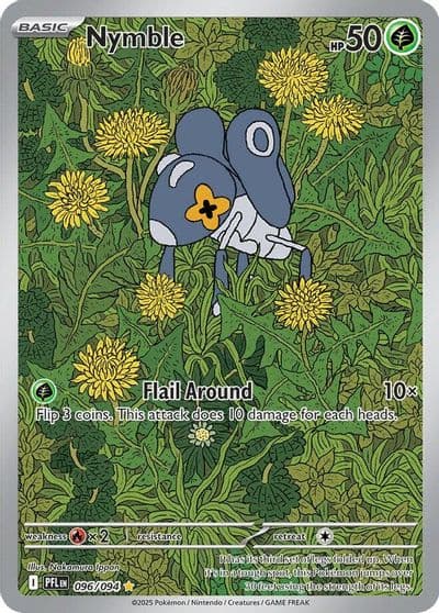 Nymble ME02: Phantasmal Flames Pokemon card