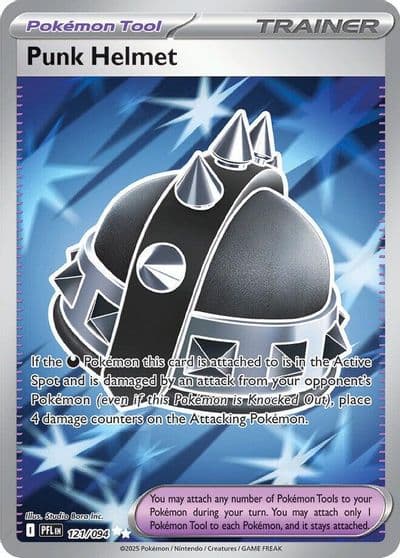 Punk Helmet ME02: Phantasmal Flames Pokemon card