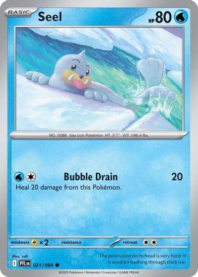 Seel ME02: Phantasmal Flames Pokemon card