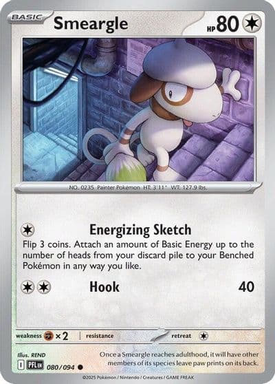 Smeargle ME02: Phantasmal Flames Pokemon card