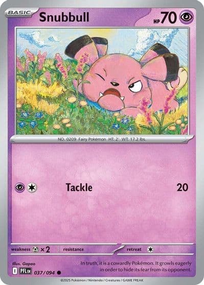 Snubbull ME02: Phantasmal Flames Pokemon card