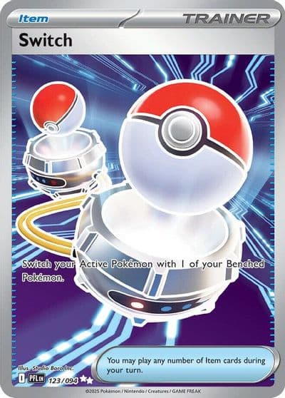 Switch ME02: Phantasmal Flames Pokemon card