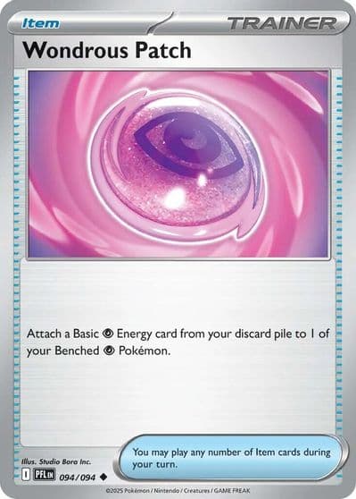 Wondrous Patch ME02: Phantasmal Flames Pokemon card