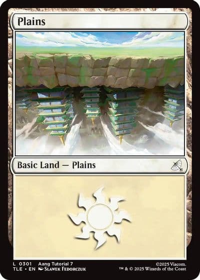 Plains 0301 Avatar: The Last Airbender: Eternal-Legal Magic card