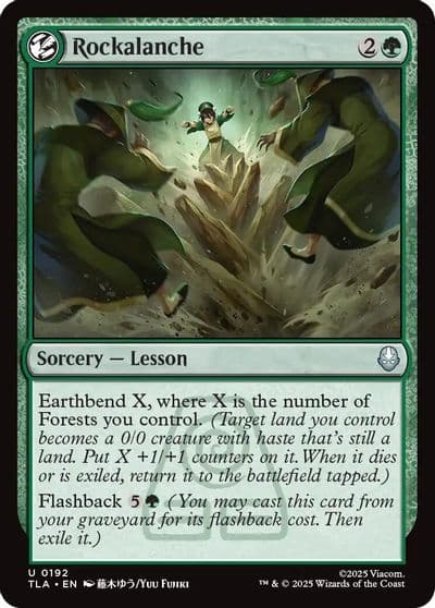 Rockalanche Avatar: The Last Airbender Magic card