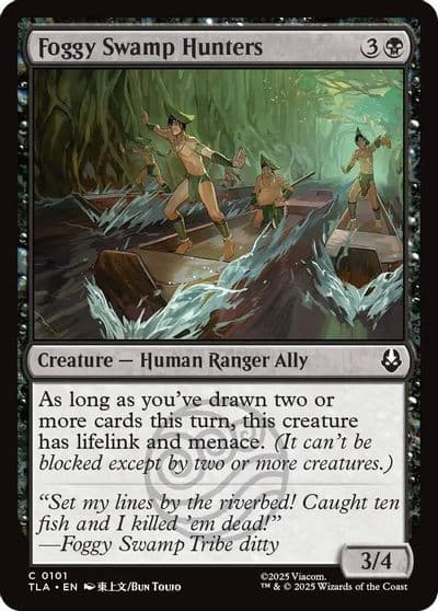 Foggy Swamp Hunters Avatar: The Last Airbender Magic card