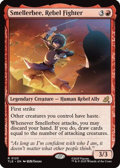 Smellerbee Rebel Fighter Avatar: The Last Airbender: Eternal-Legal Magic card