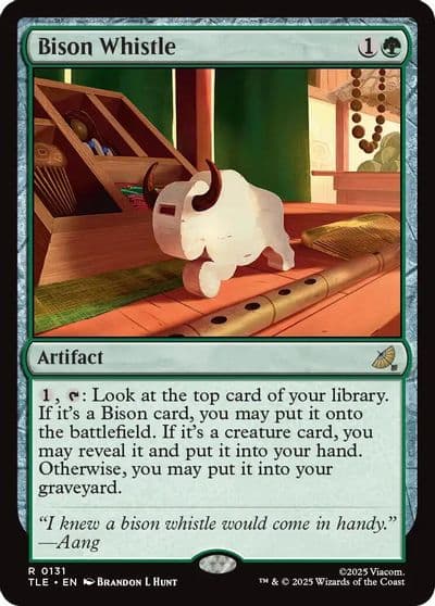 Bison Whistle Avatar: The Last Airbender: Eternal-Legal Magic card