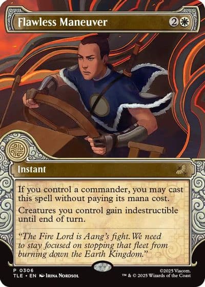 Flawless Maneuver Showcase Avatar: The Last Airbender: Eternal-Legal Magic card