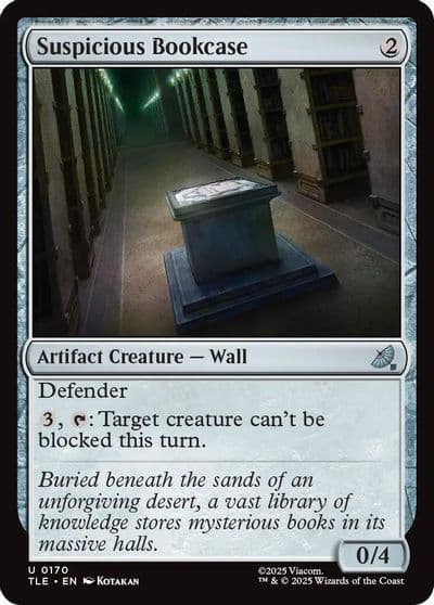 Suspicious Bookcase Avatar: The Last Airbender: Eternal-Legal Magic card
