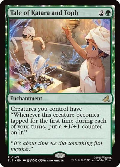 Tale of Katara and Toph Avatar: The Last Airbender: Eternal-Legal Magic card