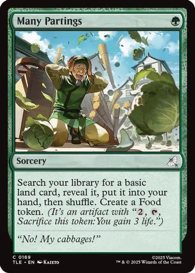 Many Partings Avatar: The Last Airbender: Eternal-Legal Magic card