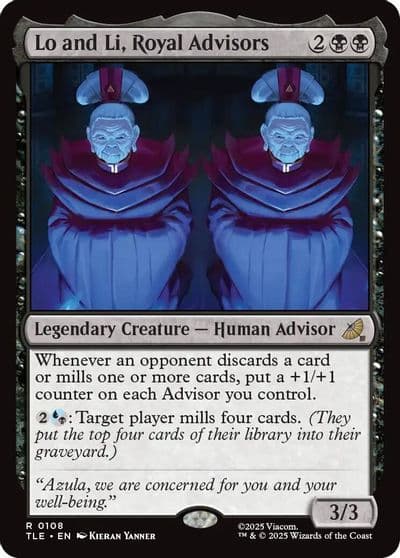 Lo and Li Royal Advisors Avatar: The Last Airbender: Eternal-Legal Magic card
