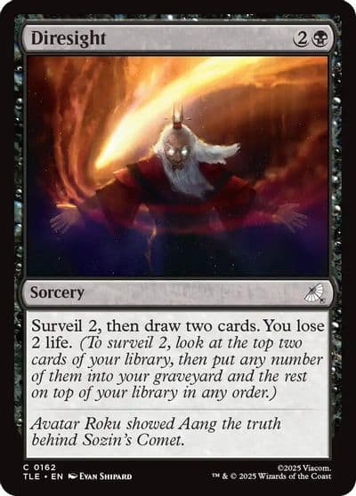 Diresight Avatar: The Last Airbender: Eternal-Legal Magic card