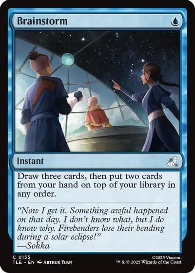 Brainstorm Avatar: The Last Airbender: Eternal-Legal Magic card