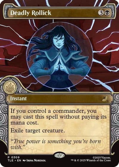 Deadly Rollick Showcase Avatar: The Last Airbender: Eternal-Legal Magic card
