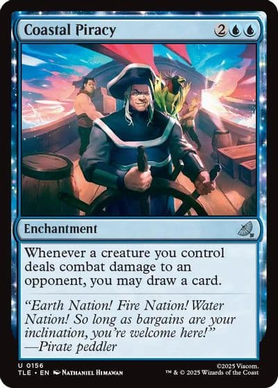 Coastal Piracy Avatar: The Last Airbender: Eternal-Legal Magic card
