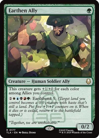Earthen Ally Avatar: The Last Airbender Magic card
