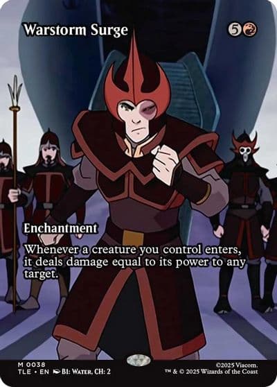 Warstorm Surge Borderless Avatar: The Last Airbender: Eternal-Legal Magic card