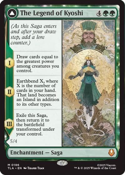 The Legend of Kyoshi Avatar: The Last Airbender Magic card
