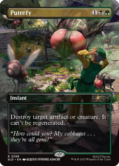 Putrefy Secret Lair Drop Series Magic card