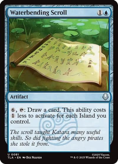 Waterbending Scroll Avatar: The Last Airbender Magic card