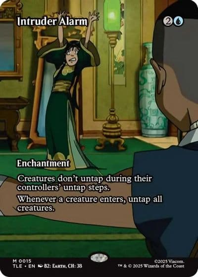 Intruder Alarm Borderless Avatar: The Last Airbender: Eternal-Legal Magic card