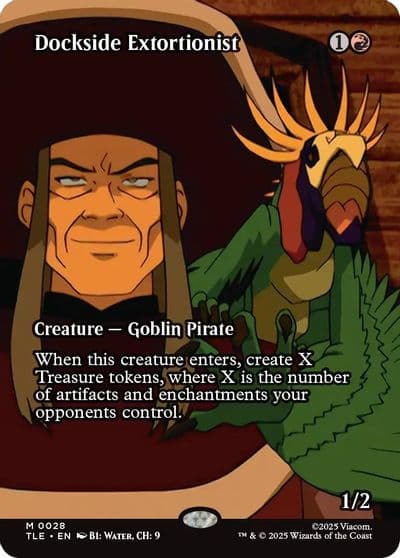 Dockside Extortionist Borderless Avatar: The Last Airbender: Eternal-Legal Magic card
