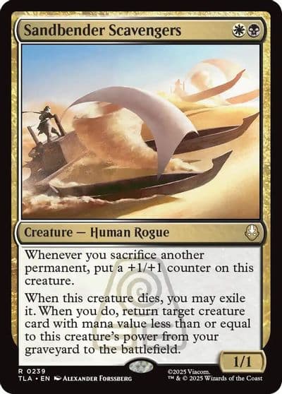 Sandbender Scavengers Avatar: The Last Airbender Magic card
