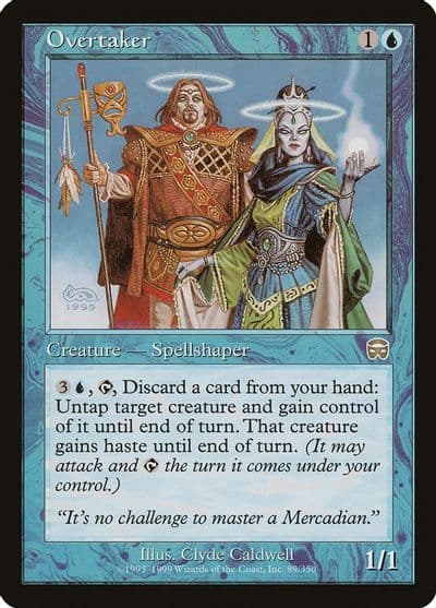 Overtaker Mercadian Masques Magic card
