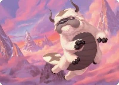 Appa Aangs Companion Art Card Art Series: Avatar: The Last Airbender Magic card