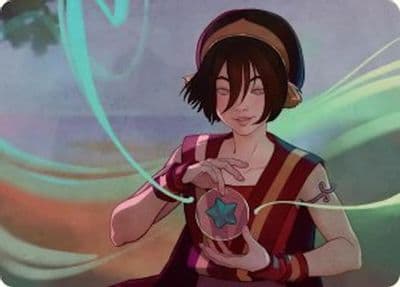 Toph the First Metalbender Art Card Art Series: Avatar: The Last Airbender Magic card