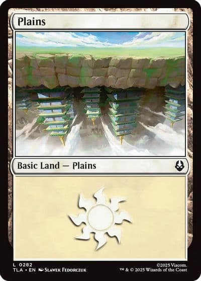 Plains 0282 Avatar: The Last Airbender Magic card