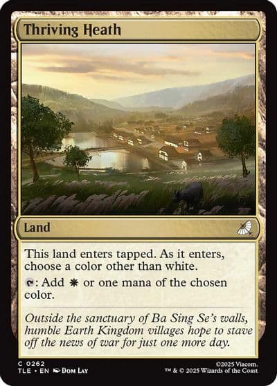 Thriving Heath Avatar: The Last Airbender: Eternal-Legal Magic card