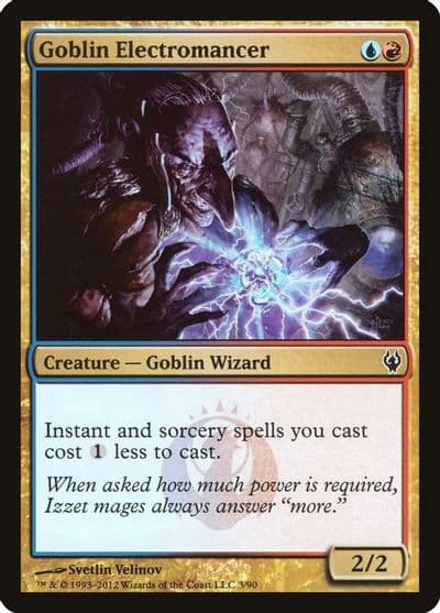 Goblin Electromancer Duel Decks: Izzet vs. Golgari Magic card