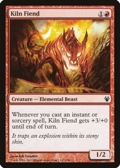 Kiln Fiend Duel Decks: Izzet vs. Golgari Magic card