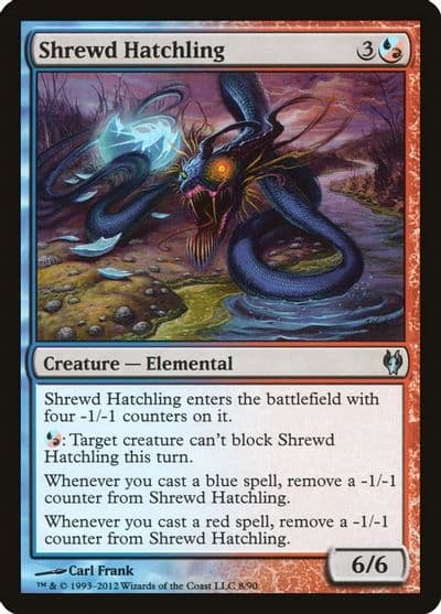 Shrewd Hatchling Duel Decks: Izzet vs. Golgari Magic card