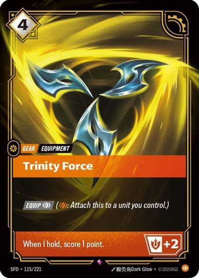 Trinity Force Spiritforged Riftbound card