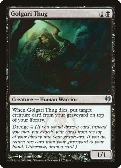 Golgari Thug Duel Decks: Izzet vs. Golgari Magic card