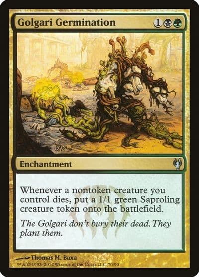Golgari Germination Duel Decks: Izzet vs. Golgari Magic card