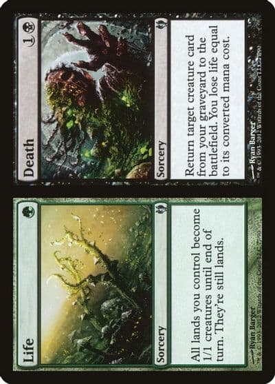 Life Death Duel Decks: Izzet vs. Golgari Magic card