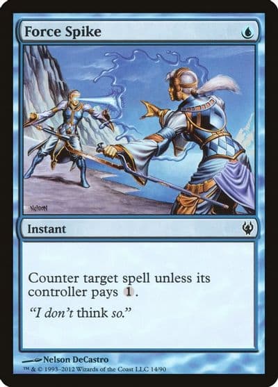 Force Spike Duel Decks: Izzet vs. Golgari Magic card